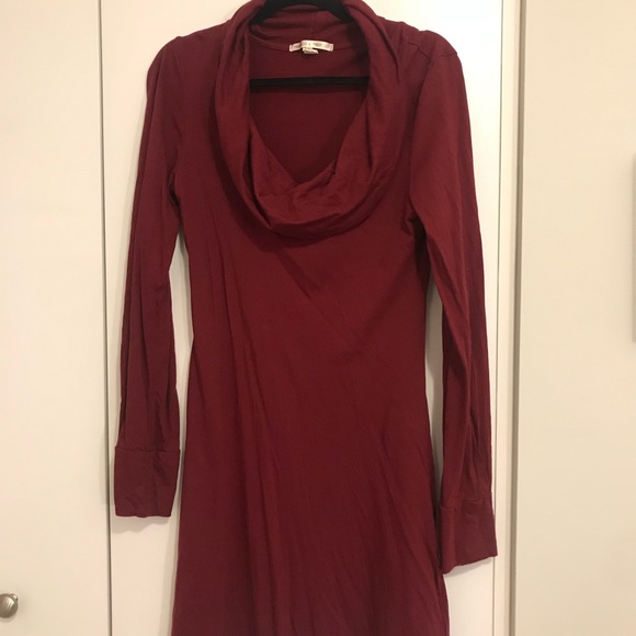 Funnel neck sweater dress - Picture 1 of 4